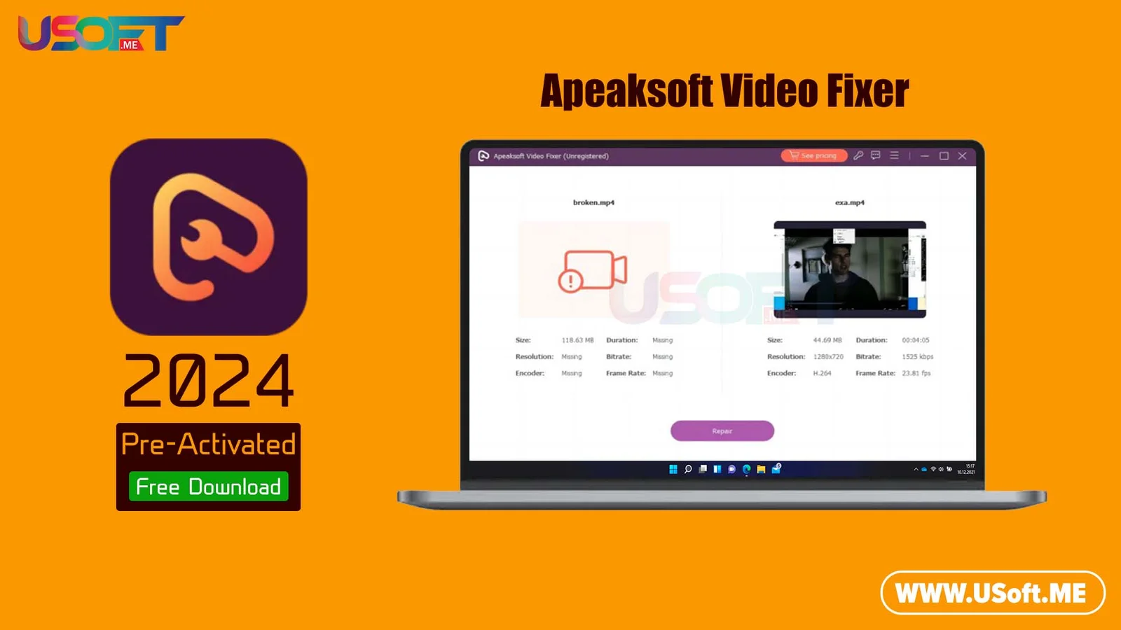 Apeaksoft Video Fixer ZamPC