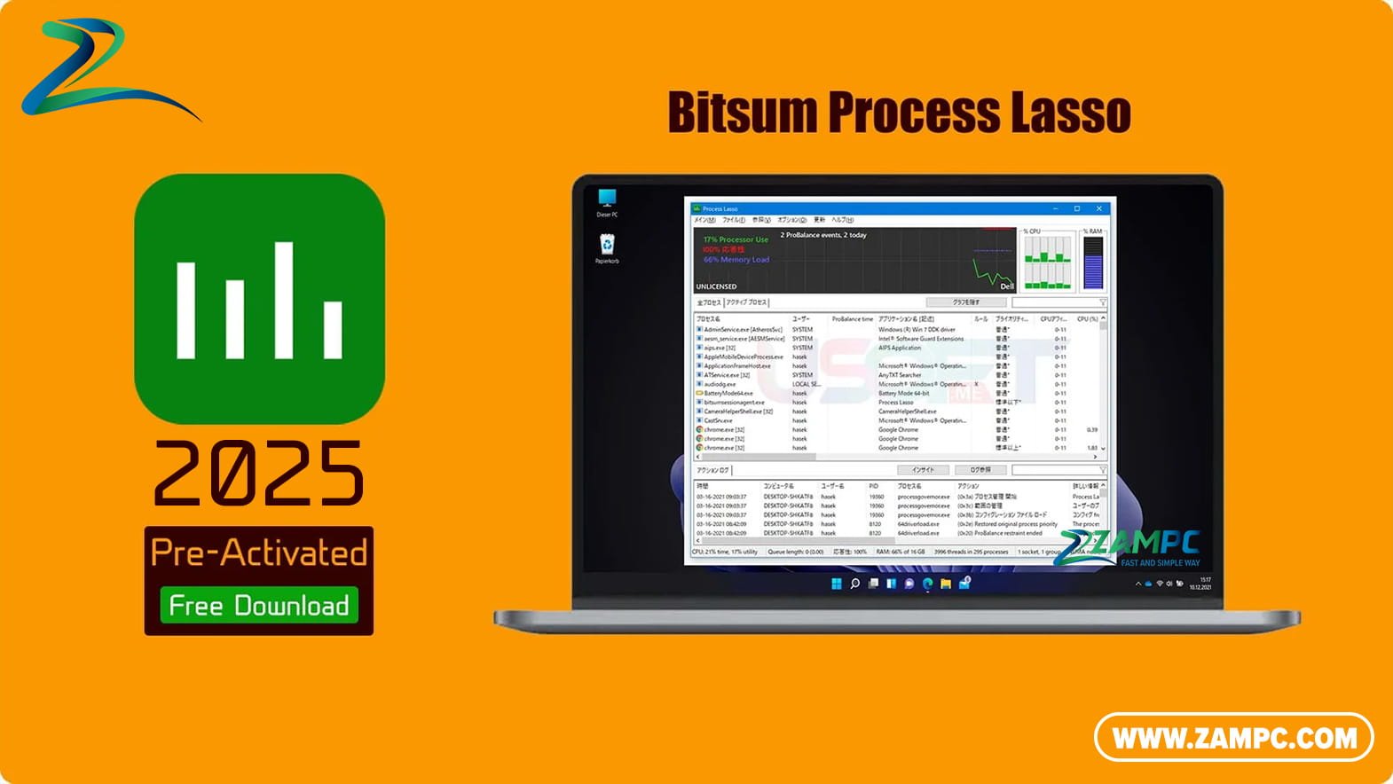 Bitsum Process Lasso ZamPC