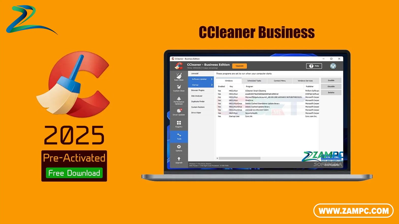 CCleaner Business ZamPC