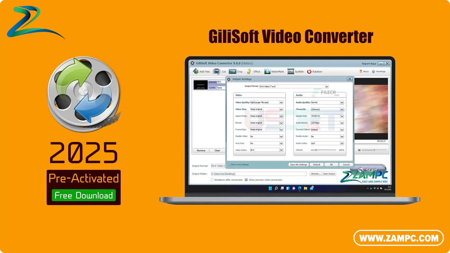GiliSoft Video Converter ZamPC
