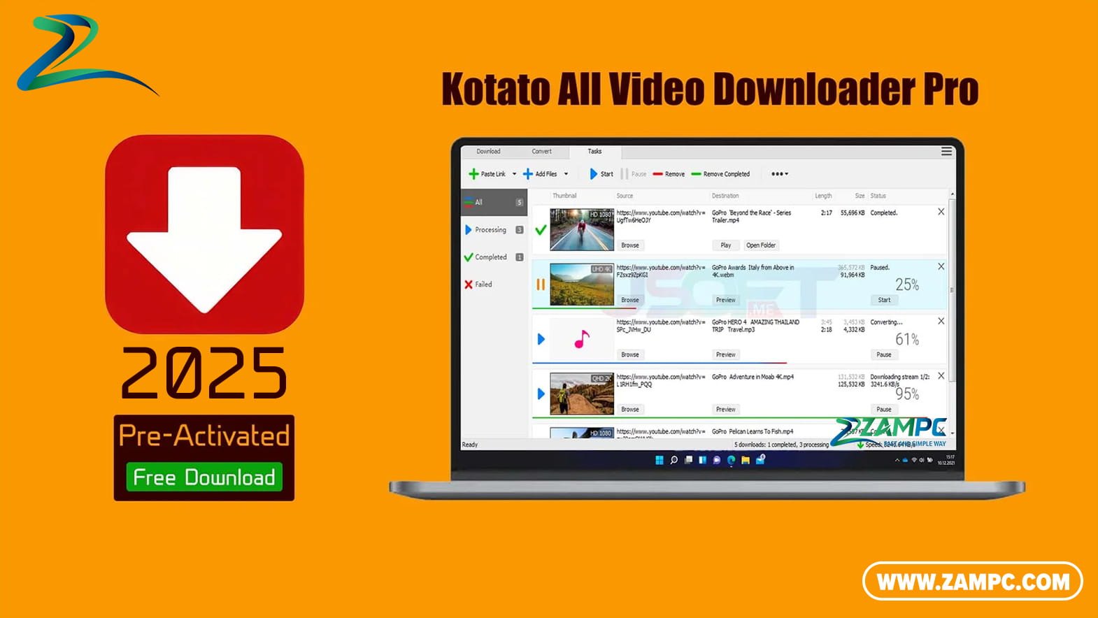 Kotato All Video Downloader Pro ZamPC