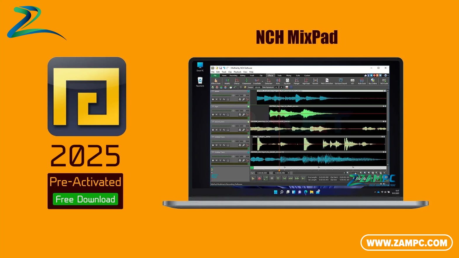 NCH ​​MixPad ZamPC