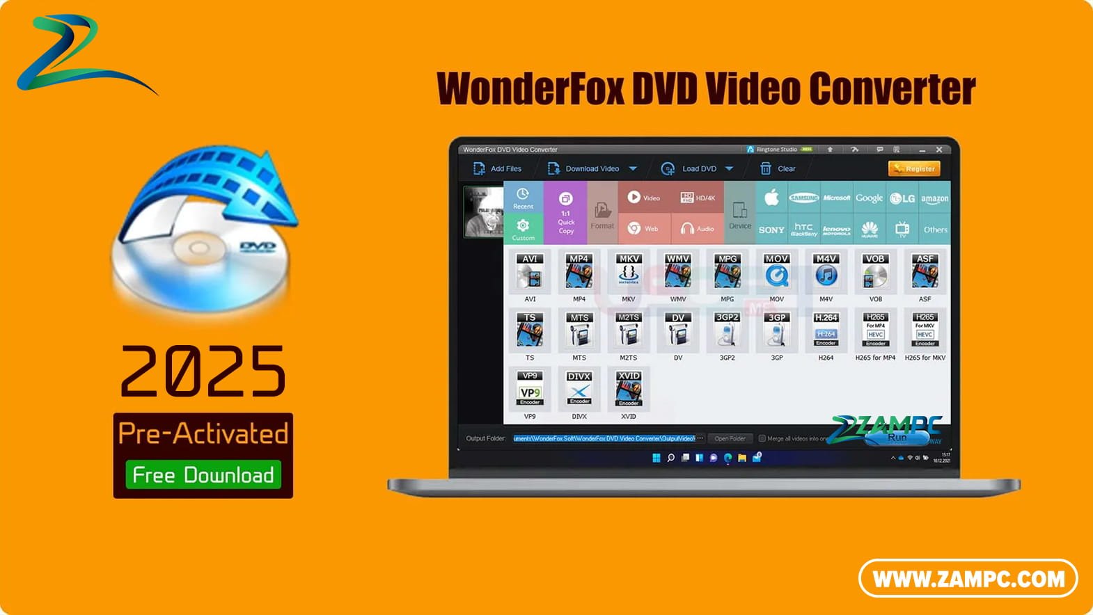 WonderFox DVD Video Converter ZamPC