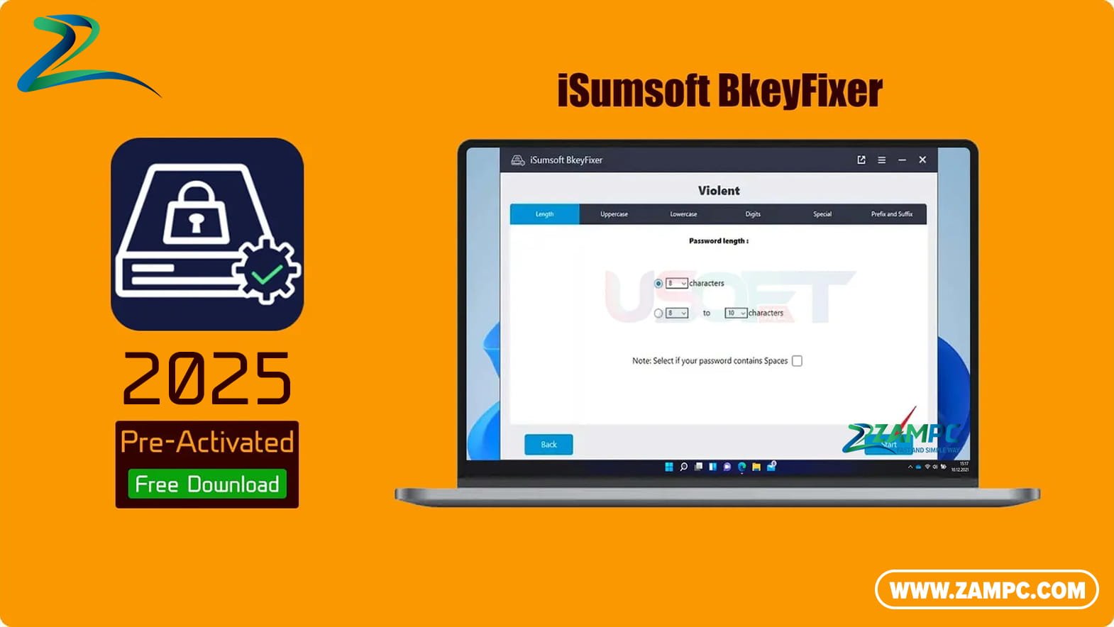 iSumsoft BkeyFixer ZamPC