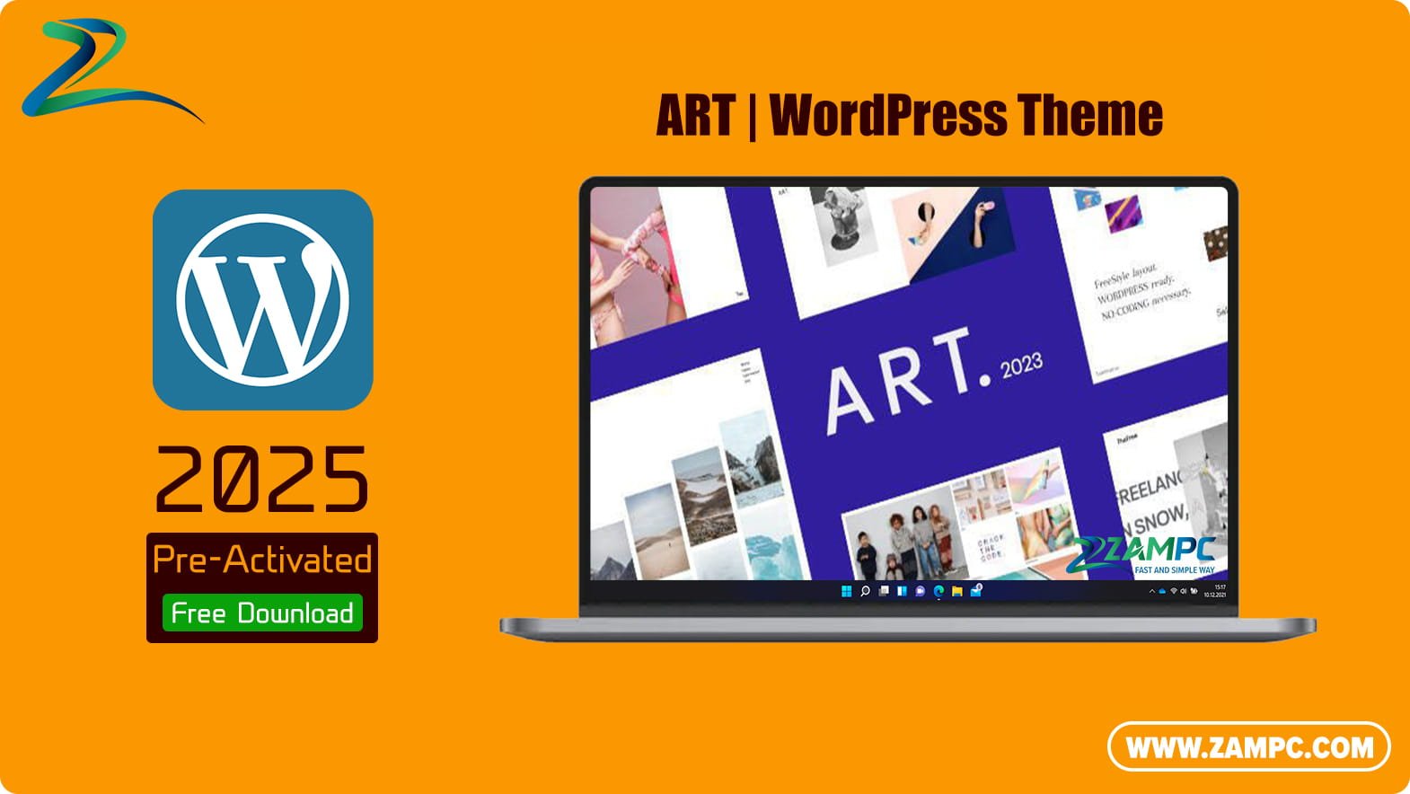 ART WordPress Theme ZamPC