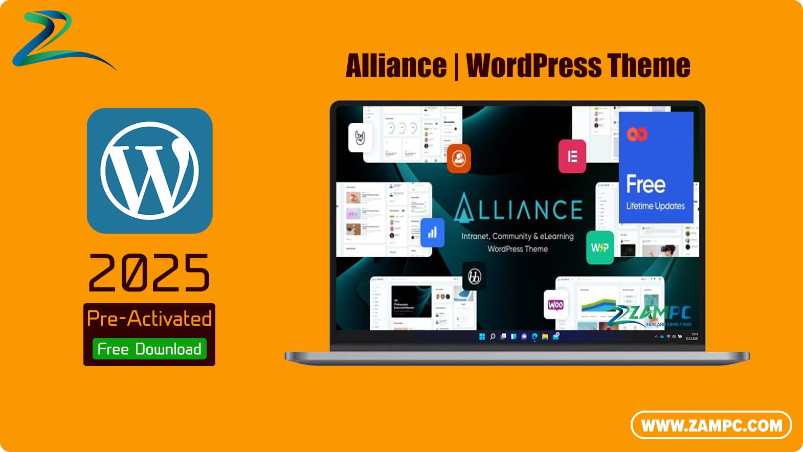 Alliance WordPress Theme ZamPC