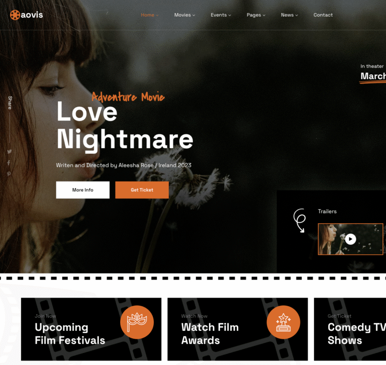 Aovis WordPress Theme
