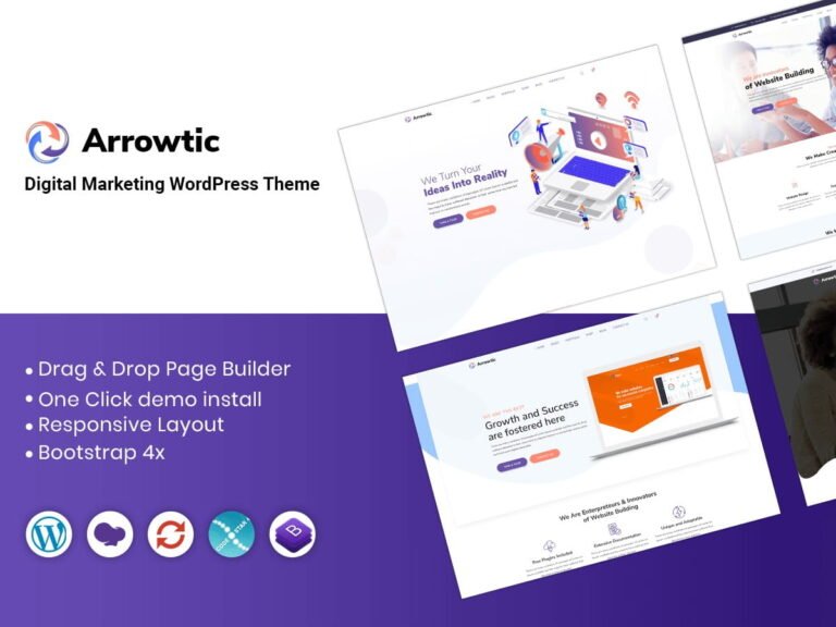 Arrowtic WordPress Theme logo