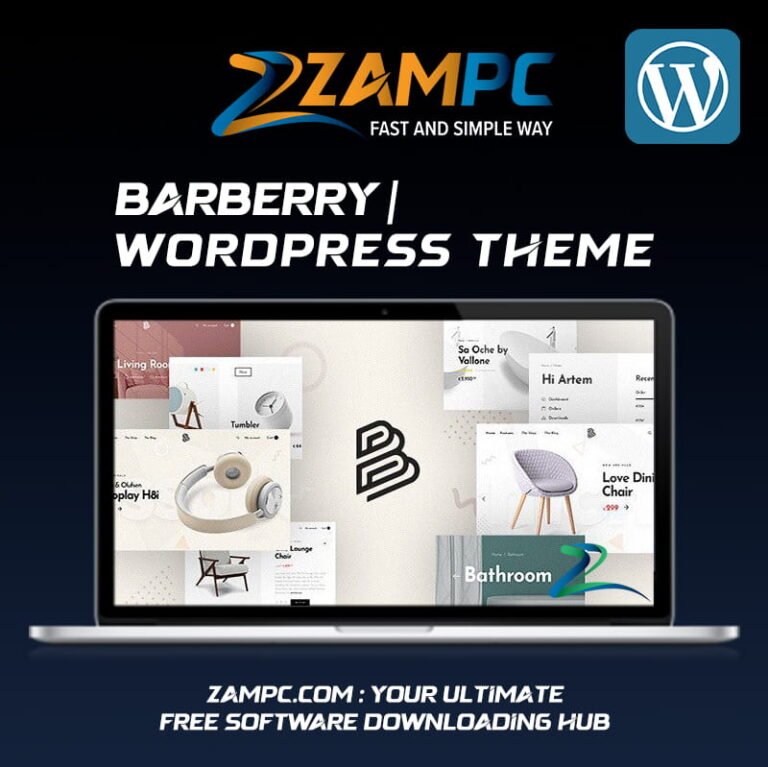 Barberry WordPress Theme ZamPC