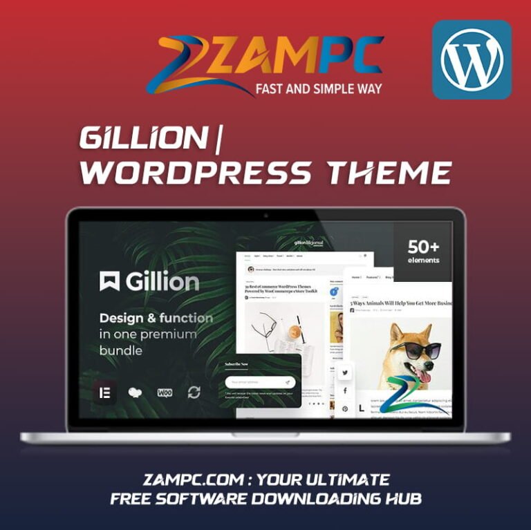Gillion WordPress Theme ZamPC