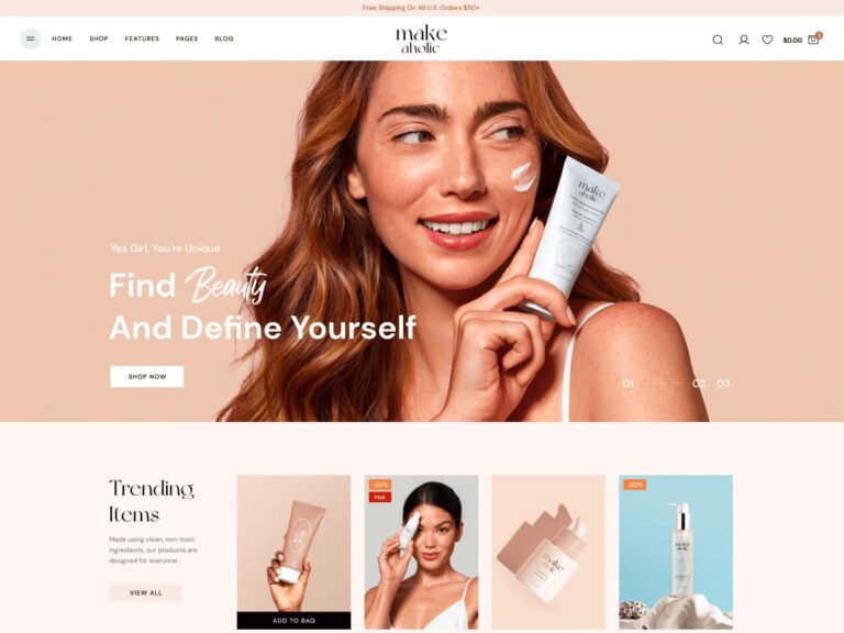 Makeaholic WordPress Theme