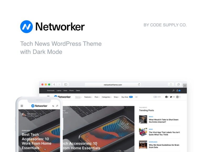 Networker WordPress Theme ZamPC