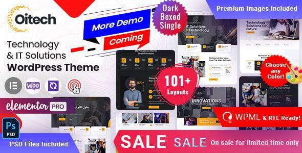 Oitech WordPress Theme