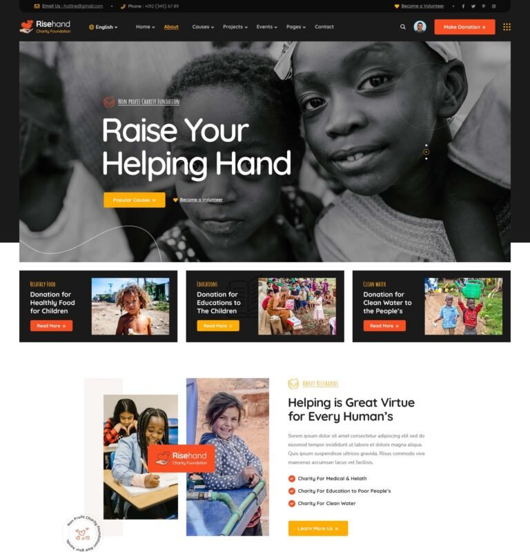 RiseHand WordPress Theme Logo