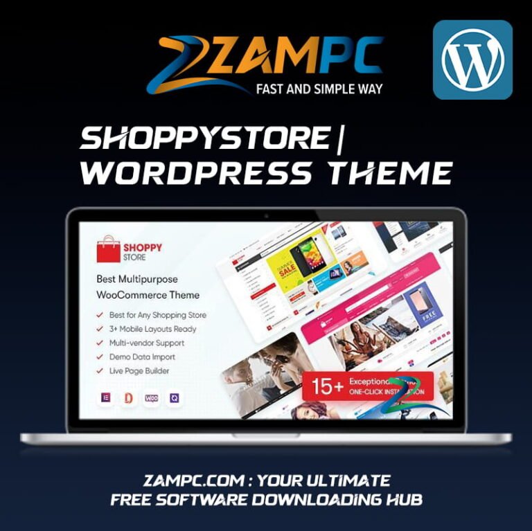 ShoppyStore WordPress Theme ZamPC