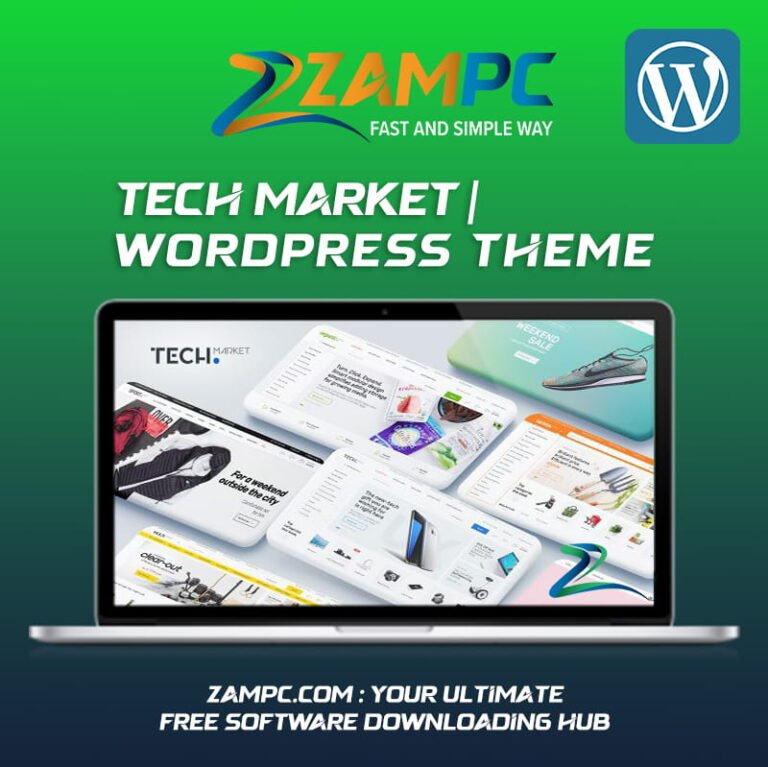 Techmarket WordPress Theme ZamPC