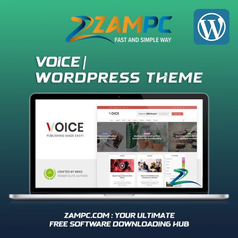 Voice WordPress Theme ZamPC