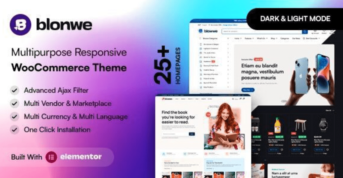 Blonwe Theme WordPress
