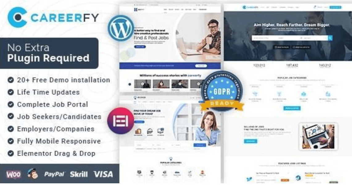 Careerfy Theme WordPress