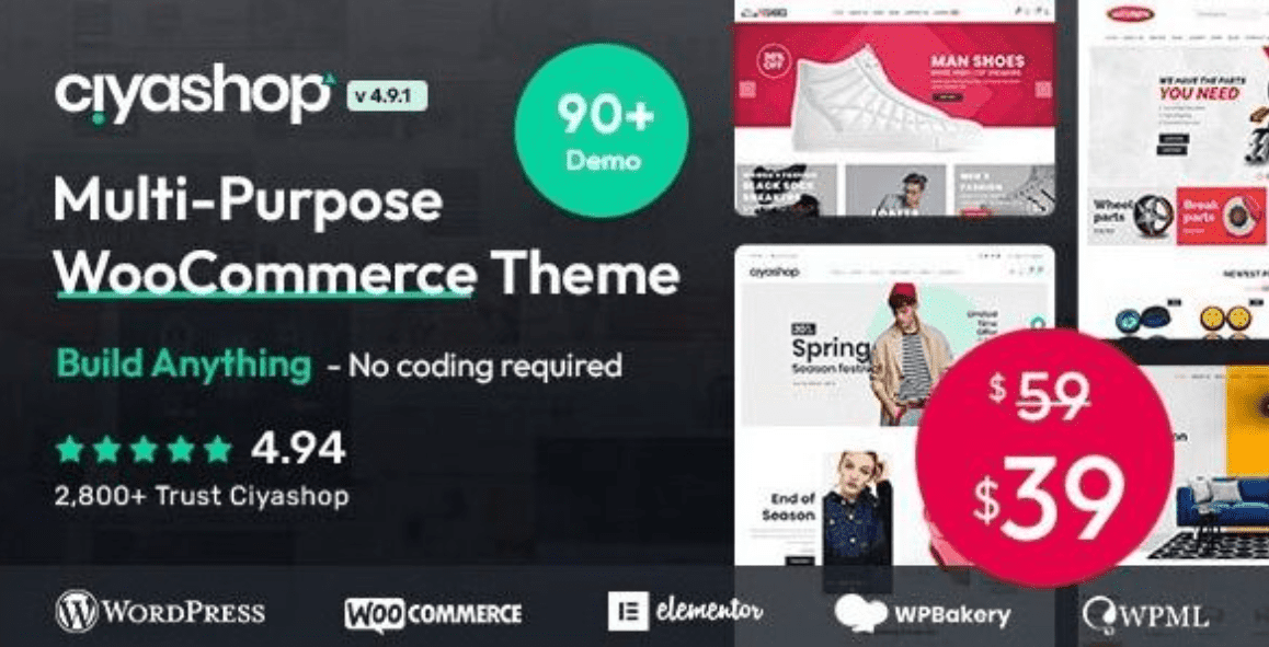 CiyaShop Theme WordPress