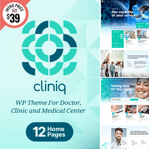 Cliniq Theme WordPress
