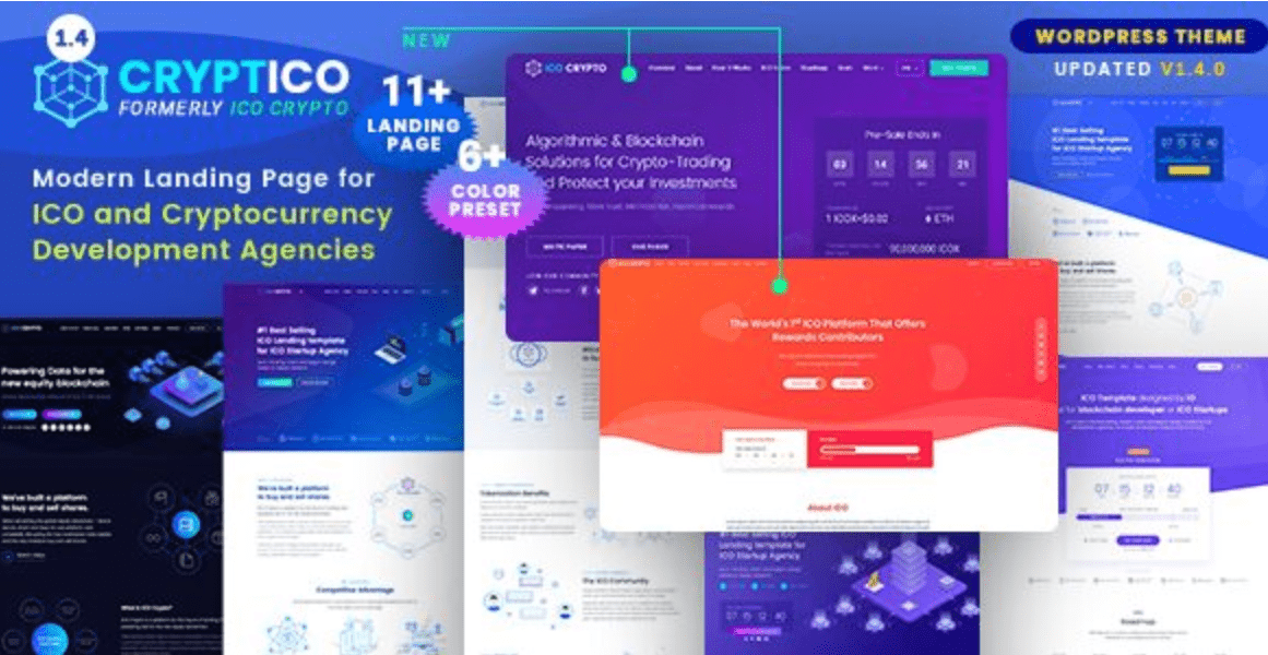 Cryptico Theme WordPress
