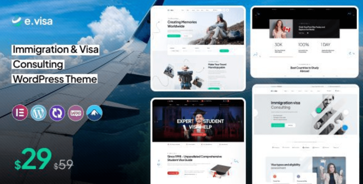 Evisa Theme WordPress