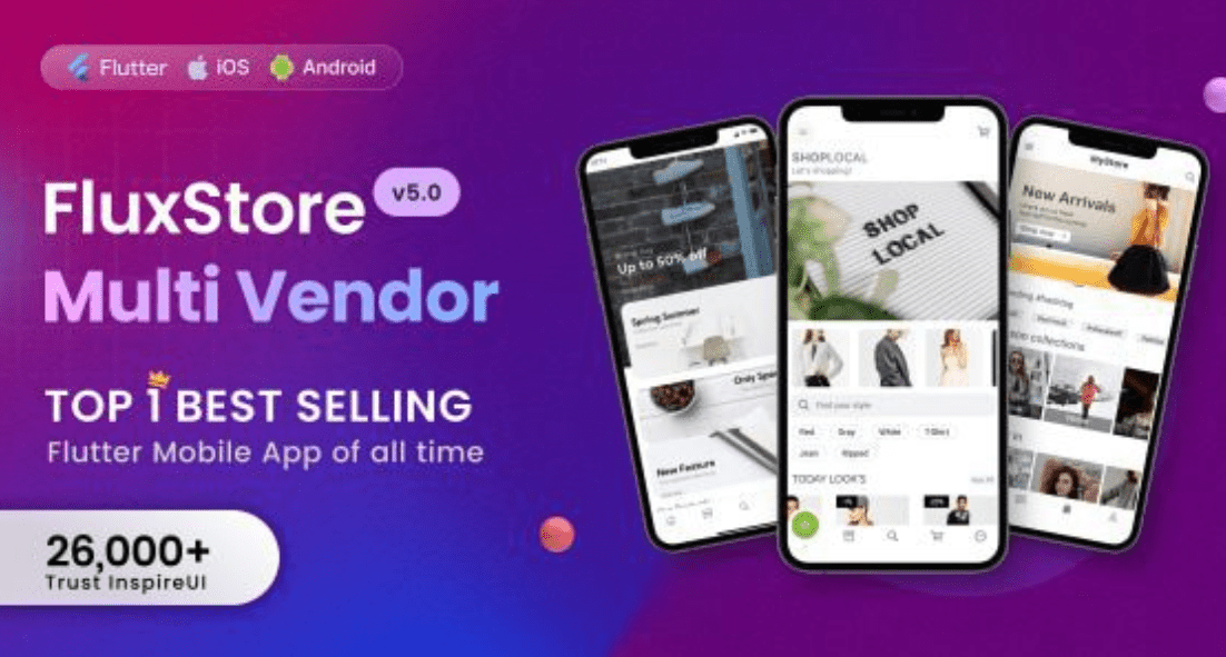 Fluxstore Multi Vendor Mobile Flutter