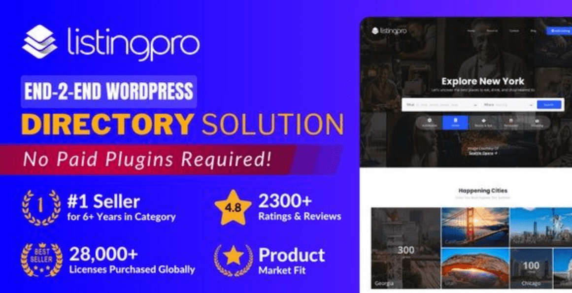 ListingPro Theme WordPress