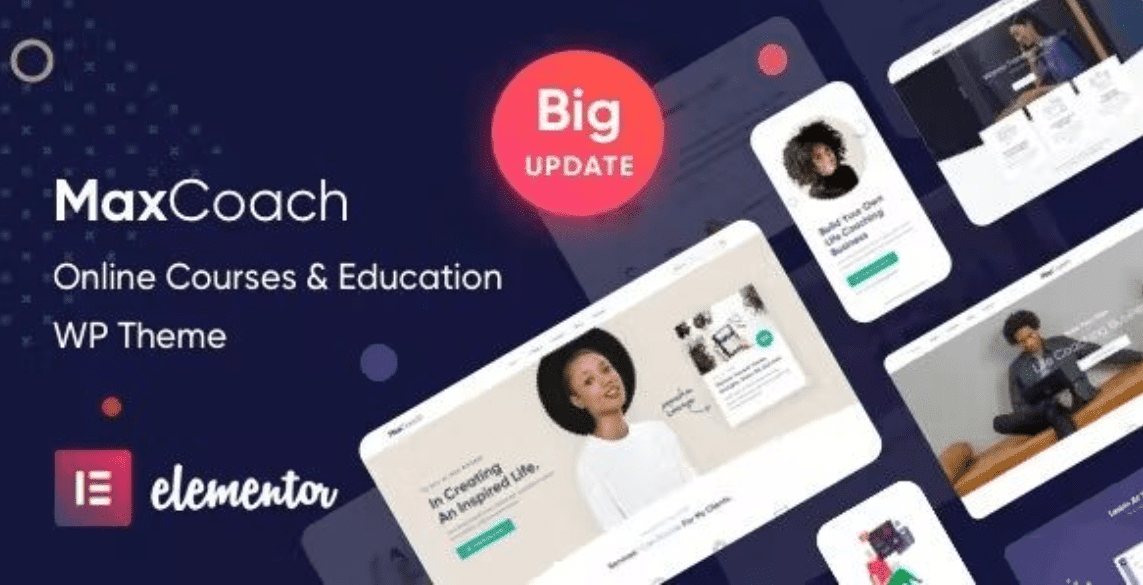MaxCoach Theme WordPress