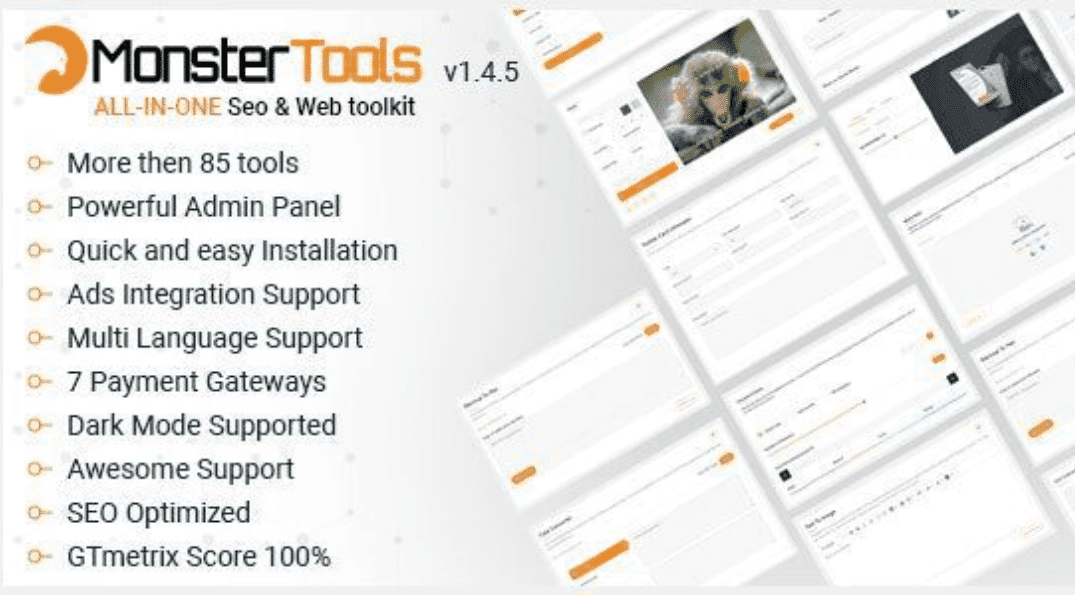 MonsterTools PHP Scripts