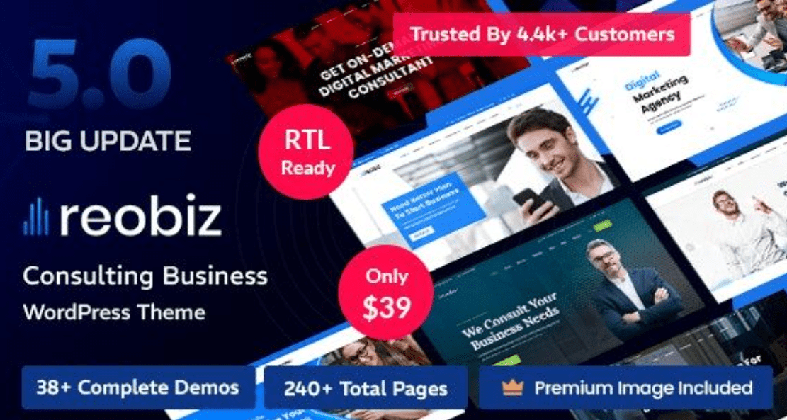 Reobiz Theme WordPres