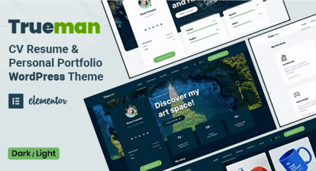 Trueman Theme WordPress logo