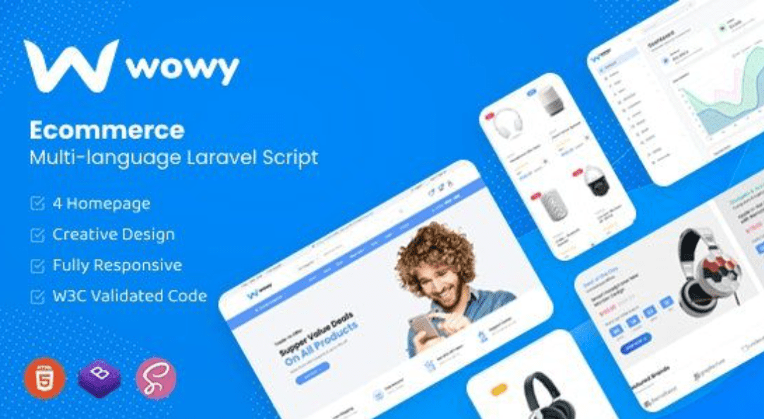 Wowy Laravel eCommerce Scripts
