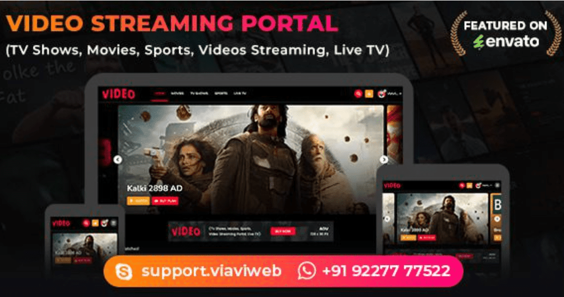 Video Streaming Portal PHP Scripts