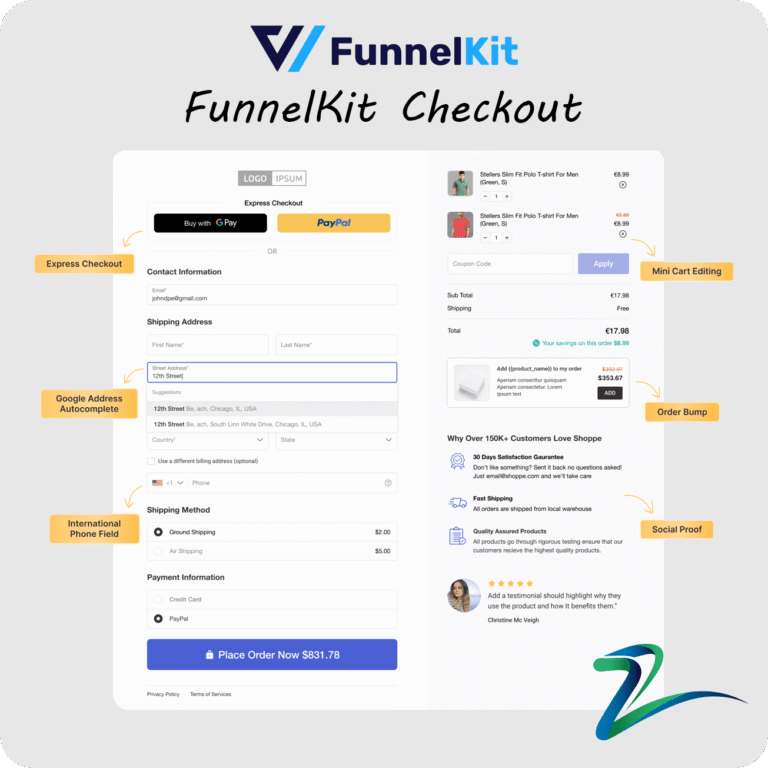 FunnelKit Checkout 3.20.0 – Optimized WooCommerce Checkout