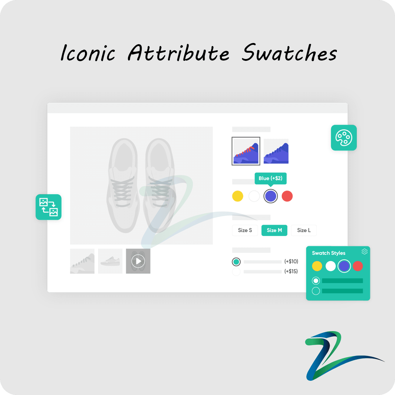 Iconic Attribute Swatches
