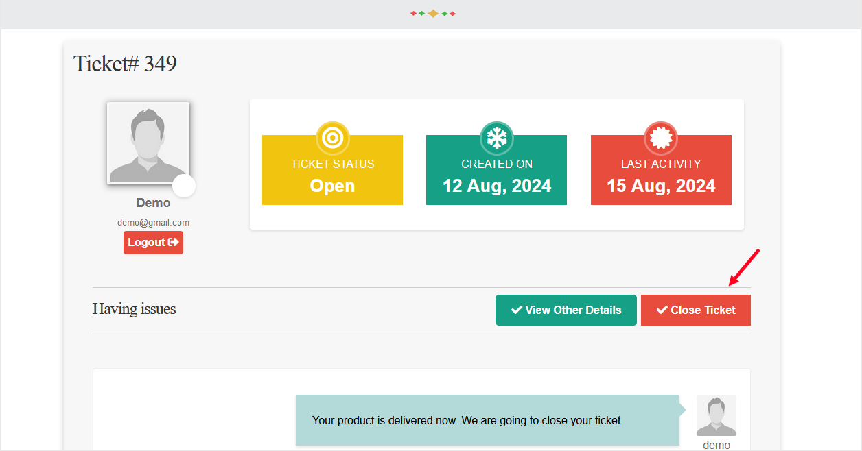 Support Ticket System