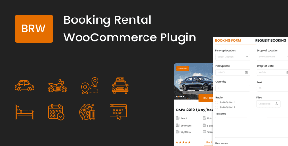 BRW - Booking Rental Plugin