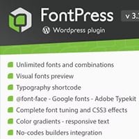FontPress - WordPress Font Manager