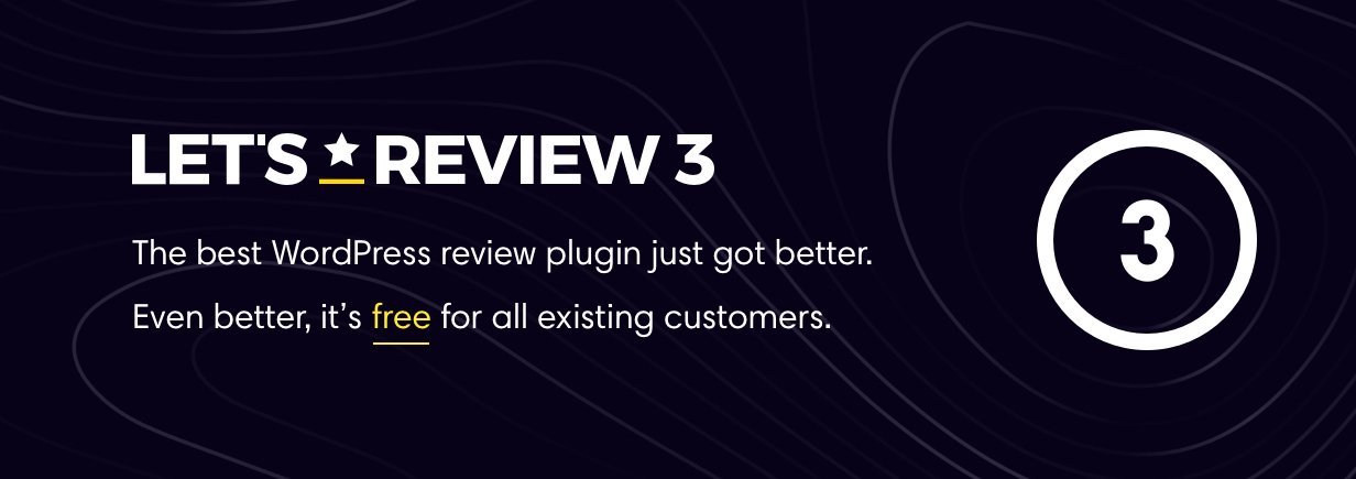 Let’s Review