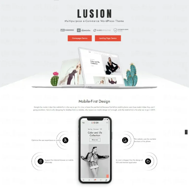 Lusion-Multipurpose-eCommerce-WordPress-Theme-ZamPC