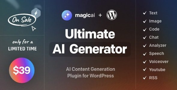 MagicAI for WordPress