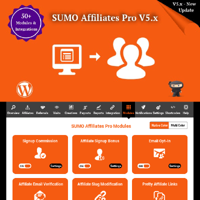 SUMO Affiliates Pro - WordPress Plugin