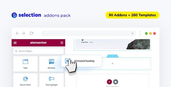 Selection – Elementor Addons Pack