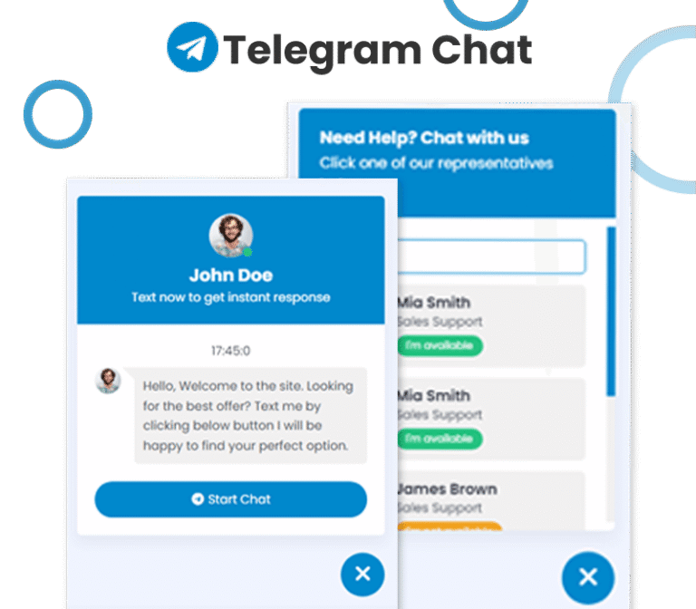 Telegram Chat Support Pro