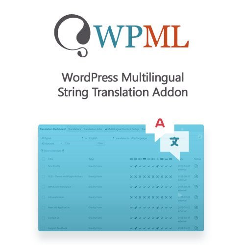 WPML String Translation Addon