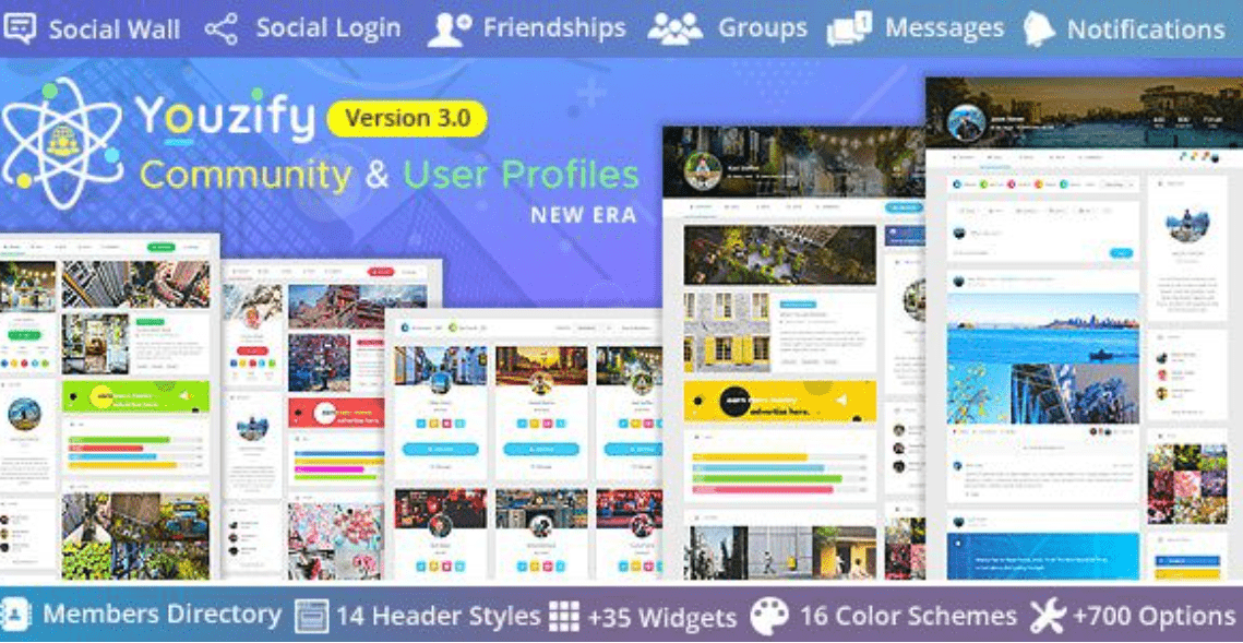 Youzify - BuddyPress Community & WordPress User Profile Plugin