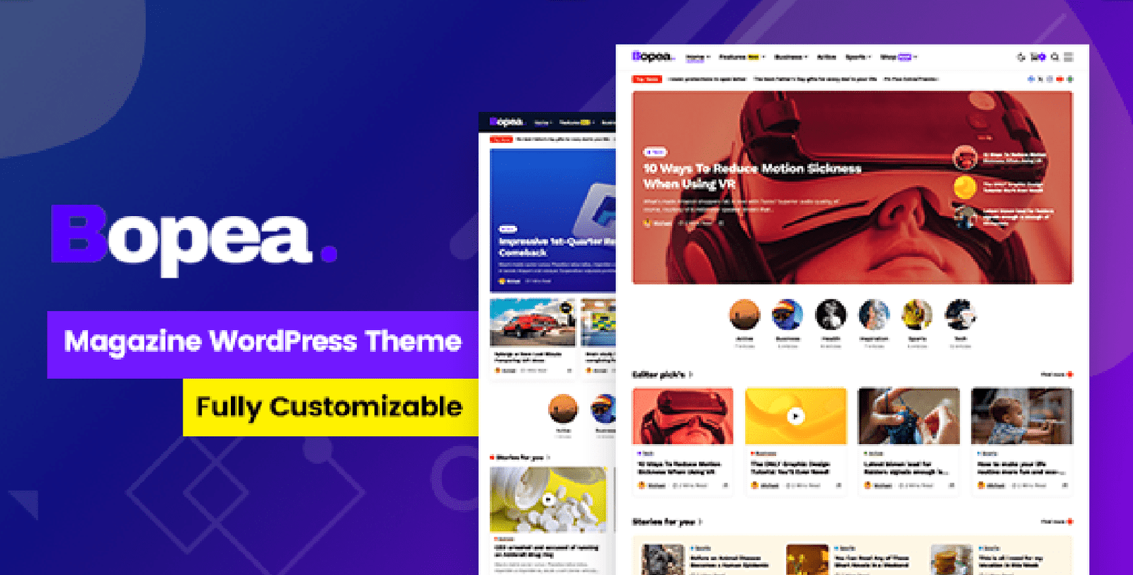 Bopea – Newspaper & Magazine WordPress Theme