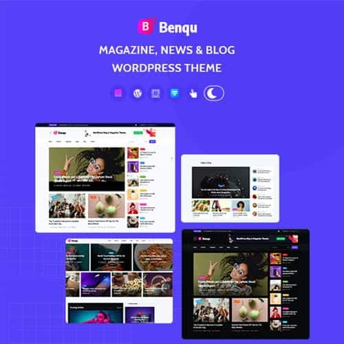 Benqu – Elementor NewsPaper & Magazine WordPress Theme